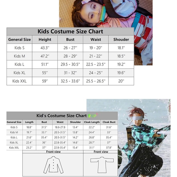 Kids Demon slayer Tanjiro costume  size XL - Picture 11 of 11